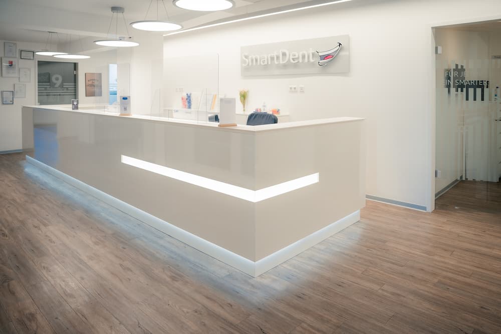 Empfang von SmartDent Roermond
